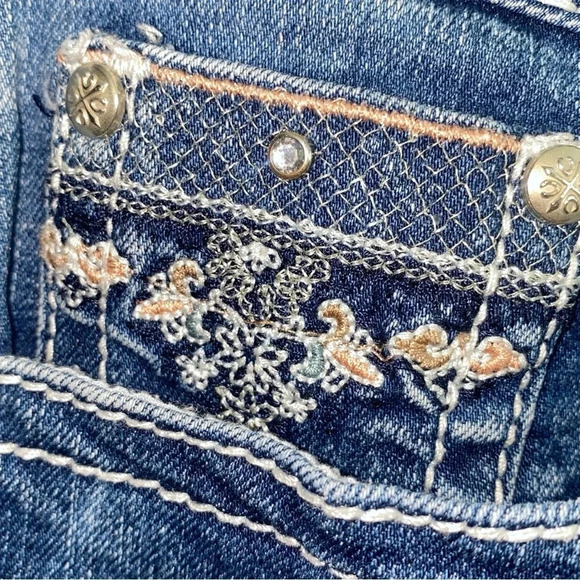 Vintage New Directions Weekend Capris Jeans Size 10 Lightweight - Picture 12 of 13